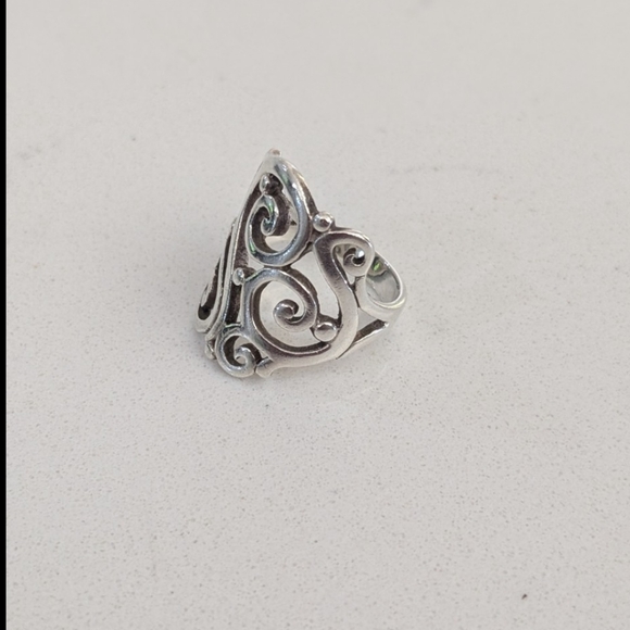 James Avery 925 Sterling Silver Open Sorrento Ring - Picture 4 of 12